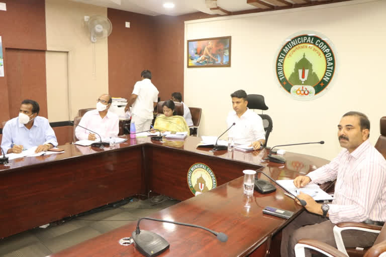 tirupathi municipal commissioner all party meeting on municipal elections