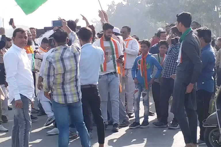 Congress candidate Chaudhary Zubair is leading from Chauhan Bangar ward in North East Delhi