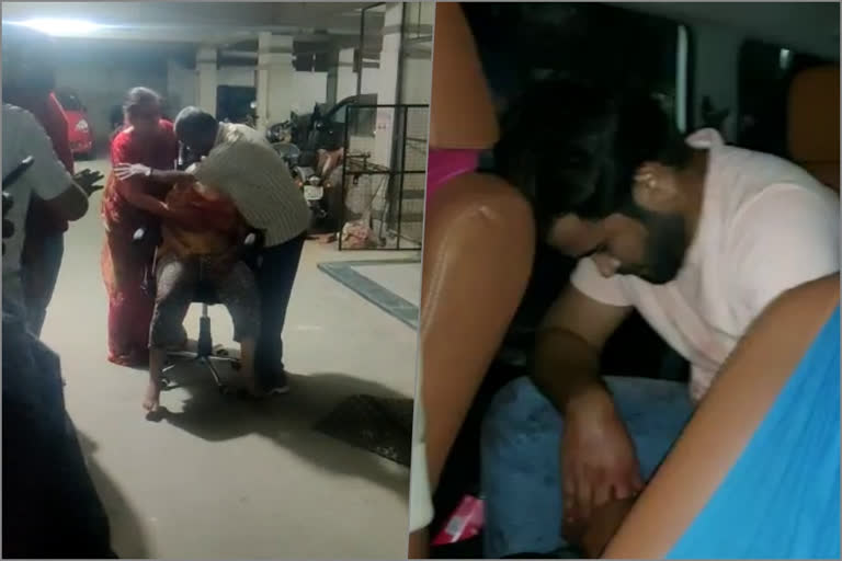 Man attacks techie in Hyderabad  rejecting marriage proposal  Telangana Police Man attacks techie  ಟೆಕ್ಕಿ ಮೇಲೆ ದಾಳಿ ಮಾಡಿದ ಯುವಕ  ಹೈದರಾಬಾದ್​ನಲ್ಲಿ ಟೆಕ್ಕಿ ಮೇಲೆ ದಾಳಿ ಮಾಡಿದ ಯುವಕ  ಟೆಕ್ಕಿ ಮೇಲೆ ದಾಳಿ ಮಾಡಿದ ಯುವಕ ಸುದ್ದಿ,  ಹೈದರಾಬಾದ್ ಸುದ್ದಿ  ಹೈದರಾಬಾದ್​ ಅಪರಾಧ ಸುದ್ದಿ