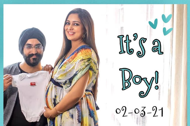 Singer Harshdeep Kaur welcome a baby boy