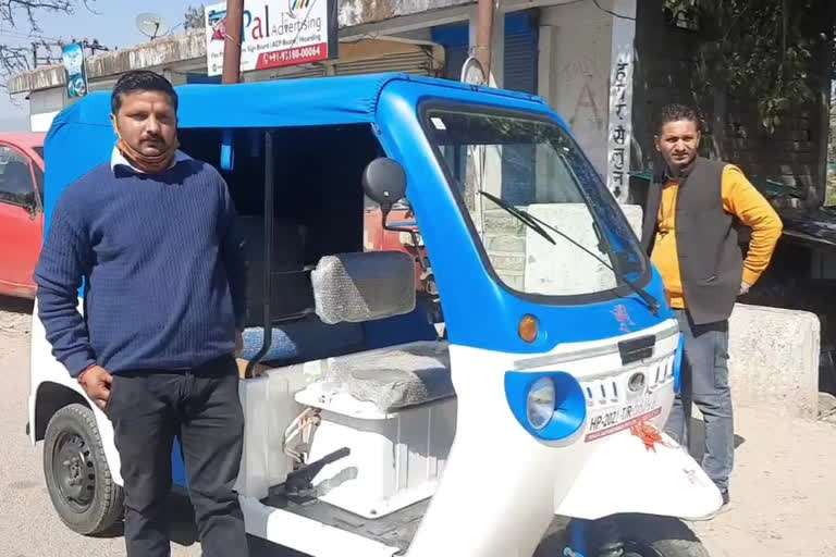 Electric rickshaw service start in sundernagar