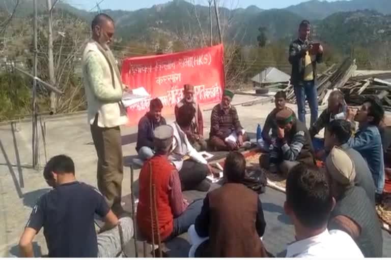 Farmers' meeting in Karsog