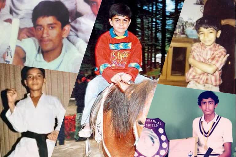 Rare childhood photos of Indian cricketers