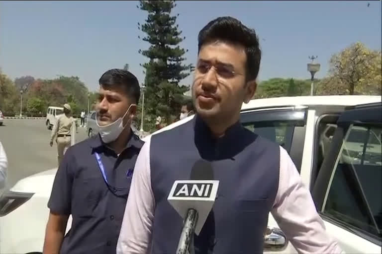 BJP MP Tejasvi Surya