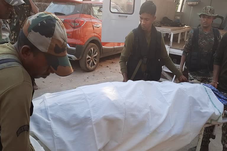 martyr-jawan-died-body-brought-to-dantewada-district-hospital