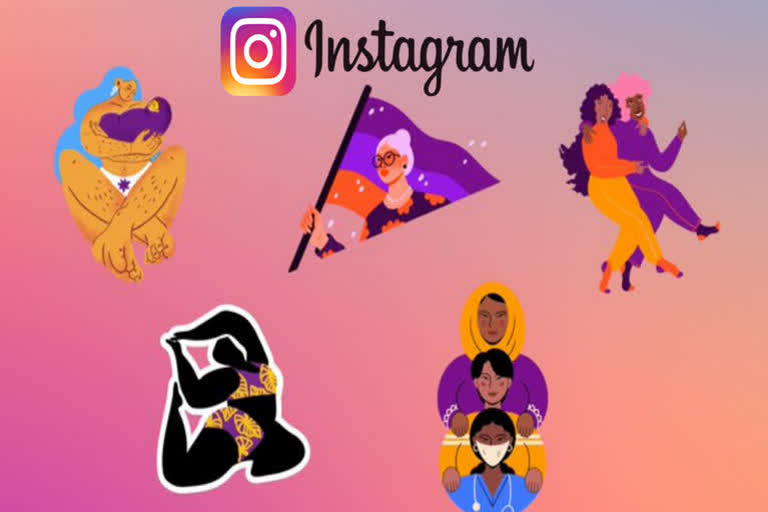 Check out the new stickers for Women's Day on Instagram