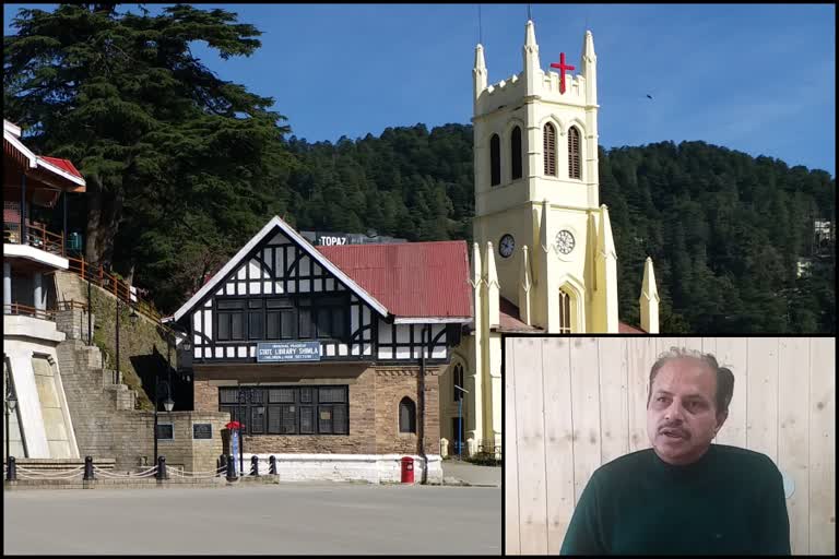 SHIMLA TOPS IN TERMS OF LIVING IN SMALL CITIES