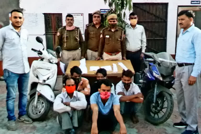 Crime news of jaipur, Police action in Jaipur, Accused of conspiring to rob petrol pump arrested