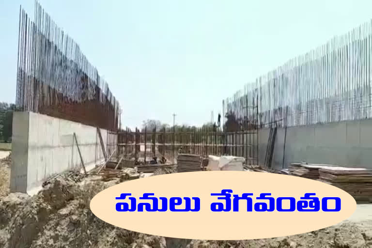 Going fast progressing in  national highway works from  suryapet to khammam district