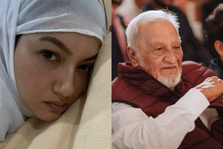 Gauahar Khan's father passes away