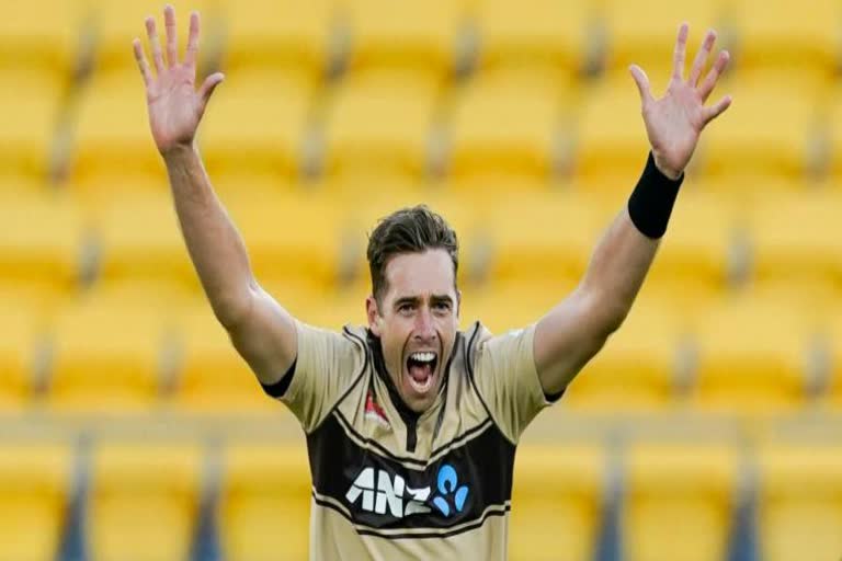 NZ vs AUS : Tim southee punished over his behaviour against umpire