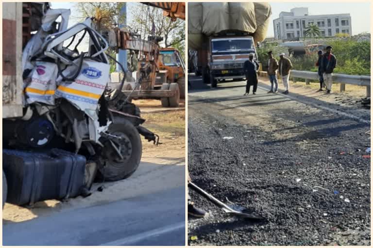 सिरोही में सड़क हादसा, road accident in sirohi