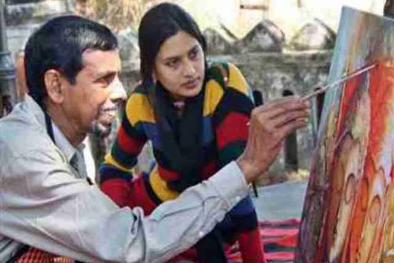 painting-competition-on-occasion-of-death-anniversary-of-jyotirindra-nath-tagore-in-ranchi