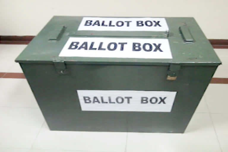 Newly 375 jumbo ballot boxes use in telangana mlc elections