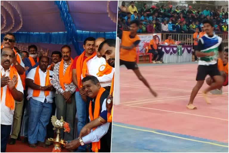 Interstate Kho-Kho tournament in Mahadevapura