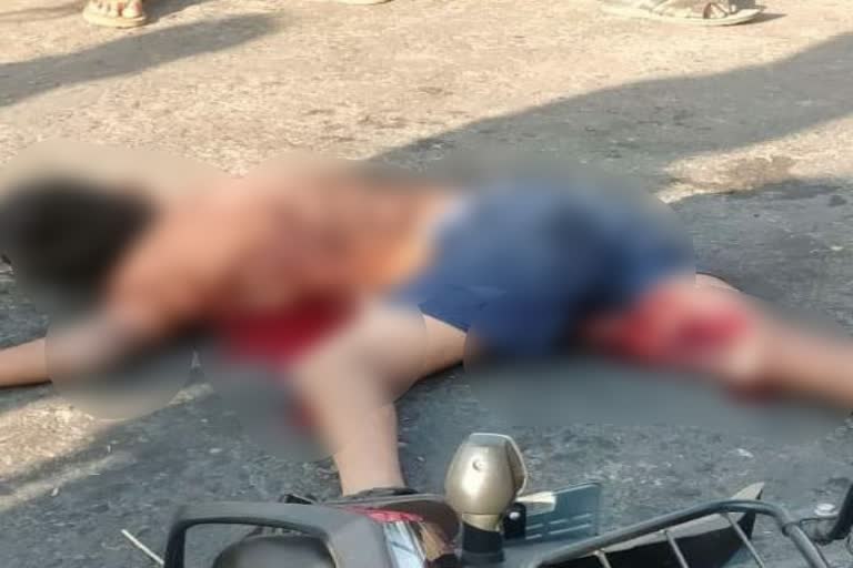 Road Accident Boy Death in chikkodi