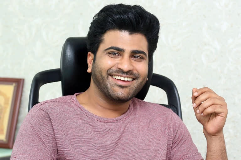 sharwanand 'Maha Samudram' first look.. his birthday party host by Ram charan