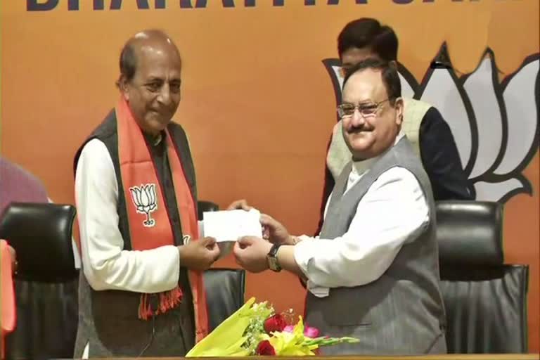 Former TMC leader Dinesh Trivedi joins BJP