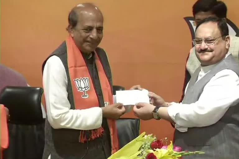 Former TMC MP Dinesh Trivedi joins BJP