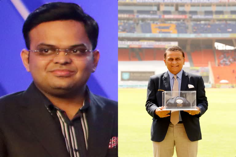 Jay Shah, Sunil Gavaskar