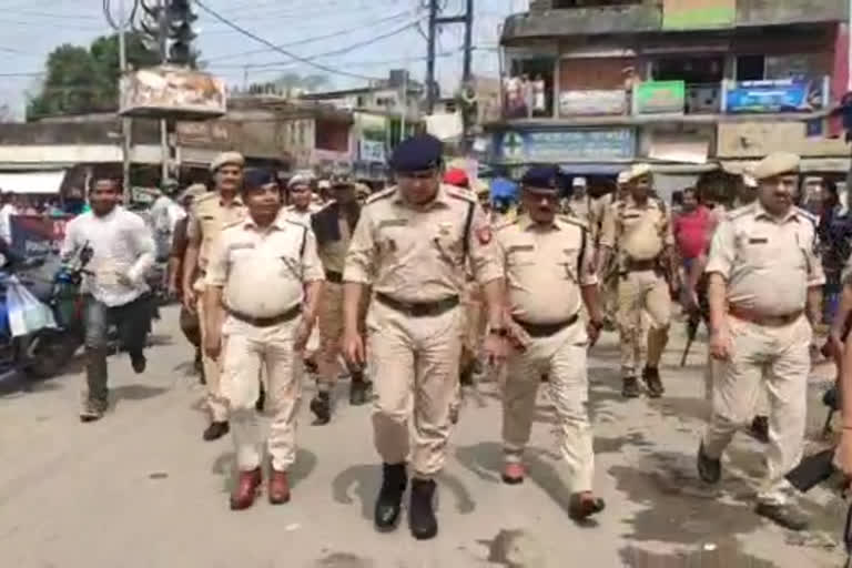 বৰপেটাত আৰক্ষী আৰু পেৰা মিলিটেৰী ফ'ৰ্চৰ ৰোড মাৰ্চ