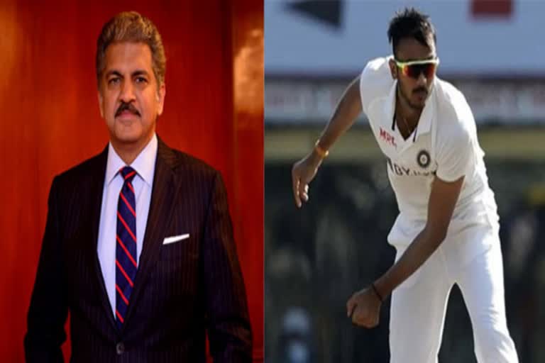 Anand Mahindra wants sunglasses worn by Axar Patel