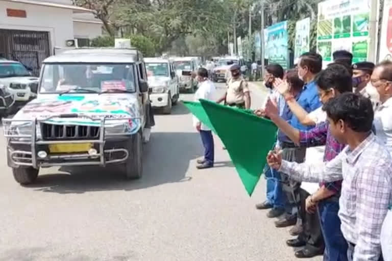 Chamki Bukhar awareness rath departs