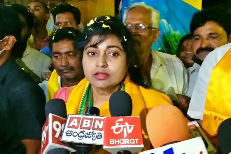 tdp spokes person divyavani