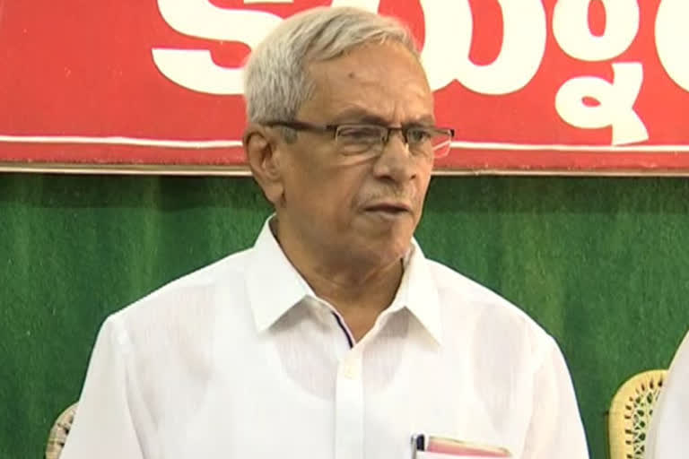 cpm leader madhu fire on govt in visakaha district