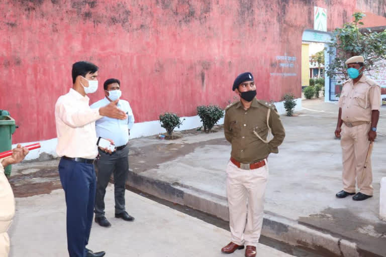 deputy commissioner inspects mandalkara in simdega