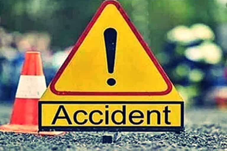 Road accident in Siwan