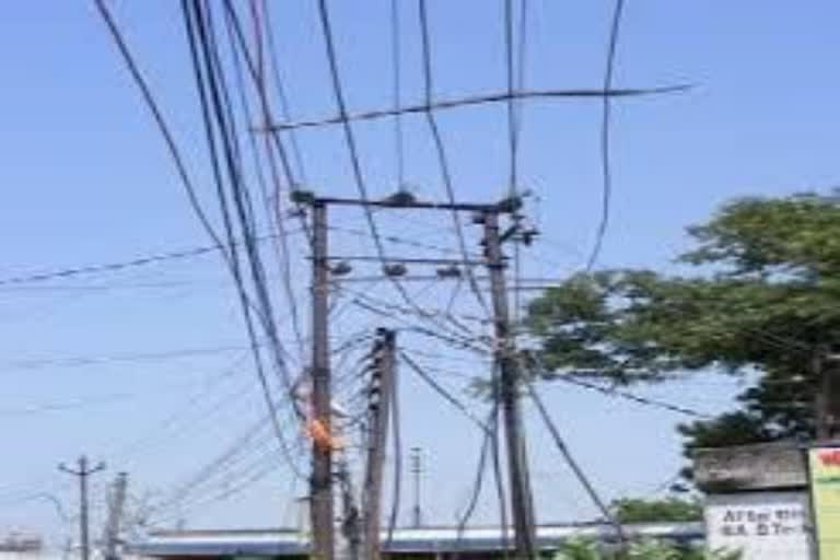 blast in high voltage line in faridabad