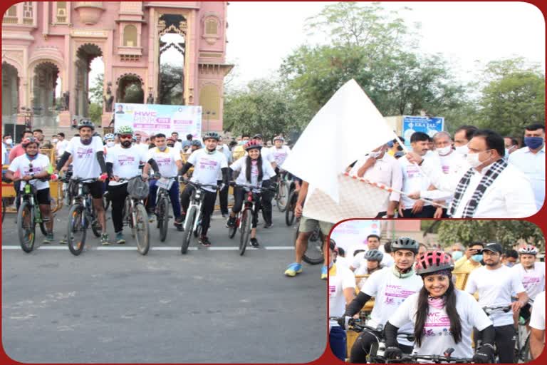 pink run ride organized