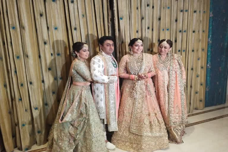 Producer director JP Dutta's daughter Nidhi had a royal wedding in Jaipur