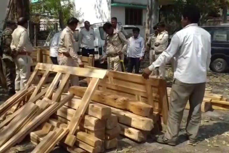 Raid of Ladakui Forest Department