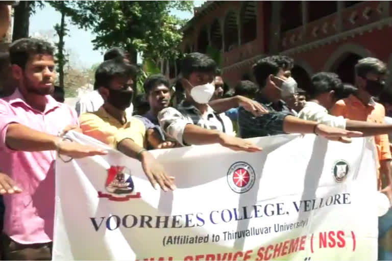 100% Voting: Awareness for students in Vellore