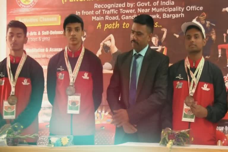 Bargarh: Gulmark Khelo india winter games medal winner facilitated