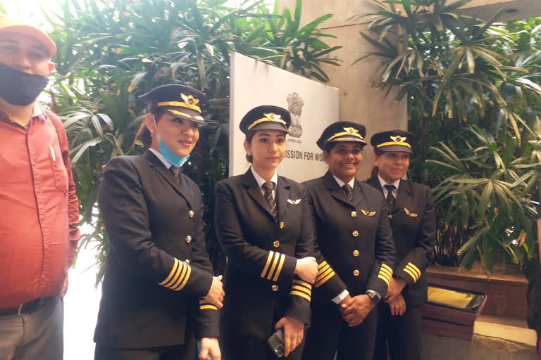 Women Pilots on women day