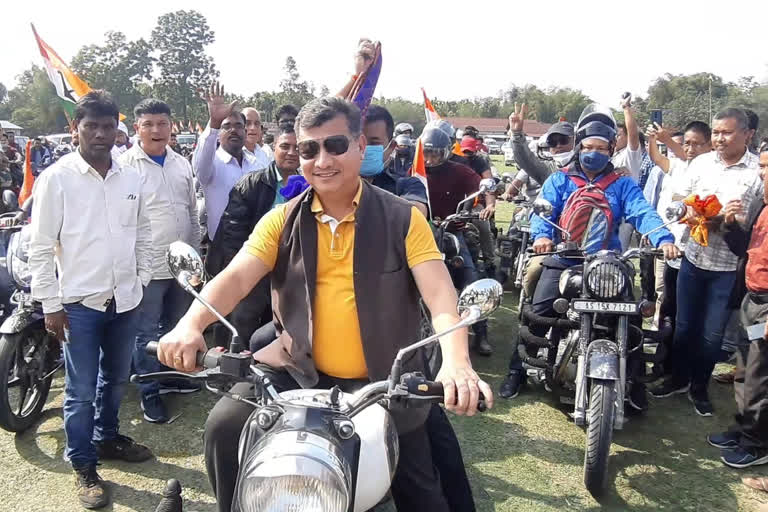 bike rally by chandan brahma