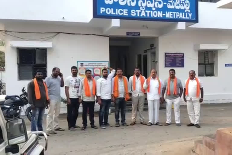 bjp leaders arrest in jagityala