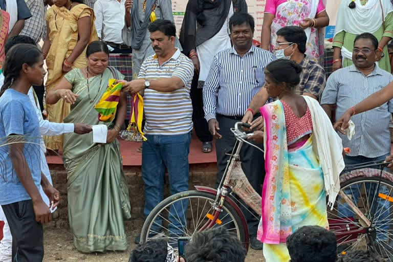 Rural area sports competition held in Kutru District Panchayat