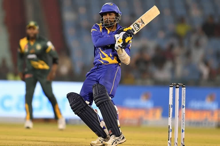 Raipur  Sri Lanka Legends  Tillakaratne Dilshan  Road Safety World Series T20  റോഡ് സേഫ്റ്റി വേള്‍ഡ് സീരീസ്  തിലകരത്‌നെ ദിൽഷന്‍  സൗത്ത് ആഫ്രിക്ക  ശ്രീലങ്ക