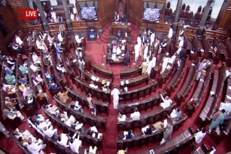 Rajya Sabha adjourned till 12 p.m due to ruckus by Opposition