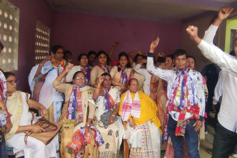 Teok AGP candidate Renupma Rajkhowa filed nomination