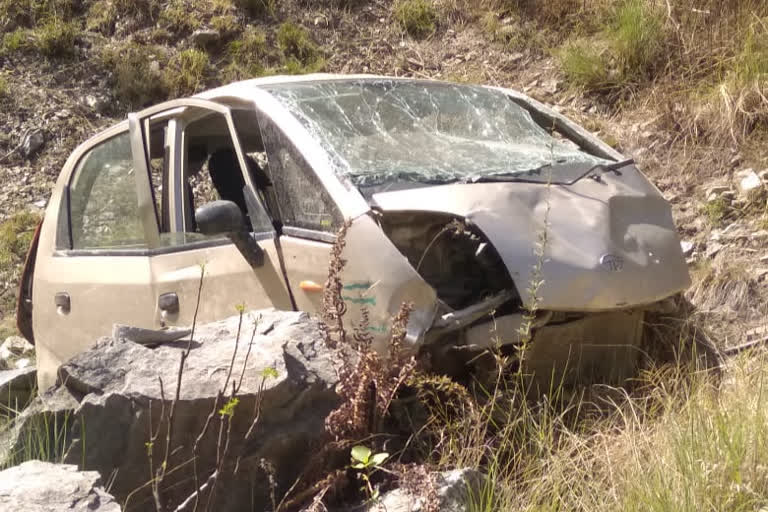 CAR ACCIDENT IN ROPA VILLAGE NEAR BAJAURA KULLU