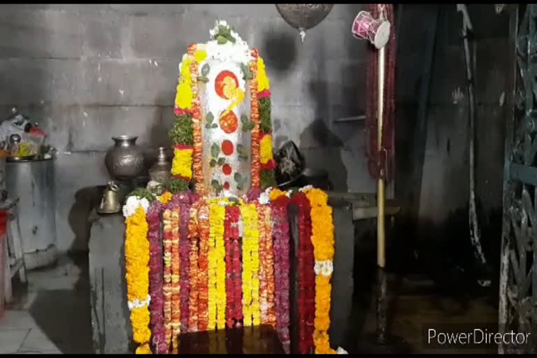 The mella cheruvu temple are ready for the Maha Shivaratri celebrations