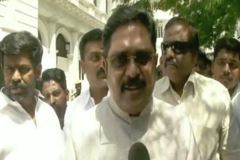 AMMK leader TTV Dhinakaran