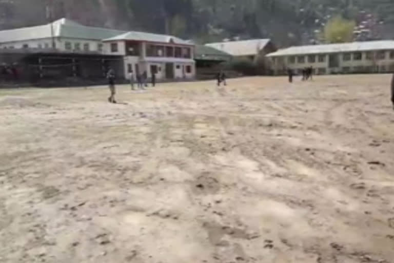 Bad condition of sports stadium