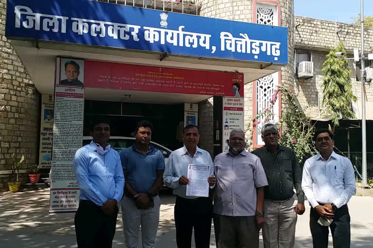 Chittorgarh news, Outrage among petroleum dealers