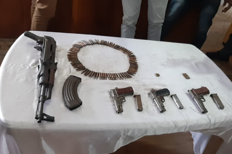 arms recovered from indo bhutan border in chirang